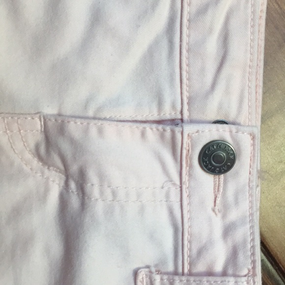 Girls pink shorts with side details - Picture 3 of 6